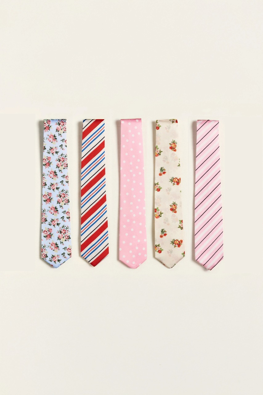 Εμπριμέ γραβάτα Lumina