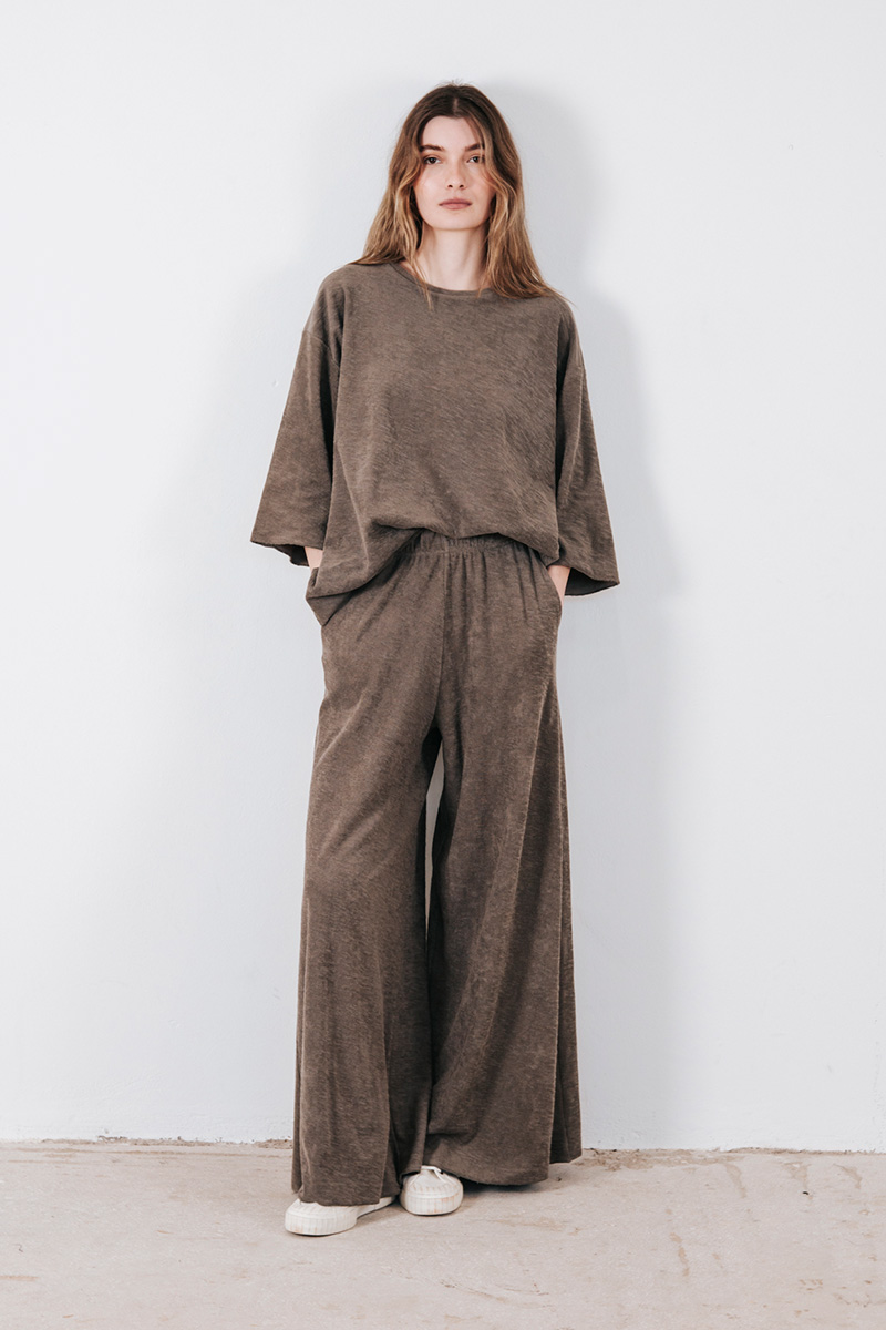 Πετσετέ T-shirt oversized Badila