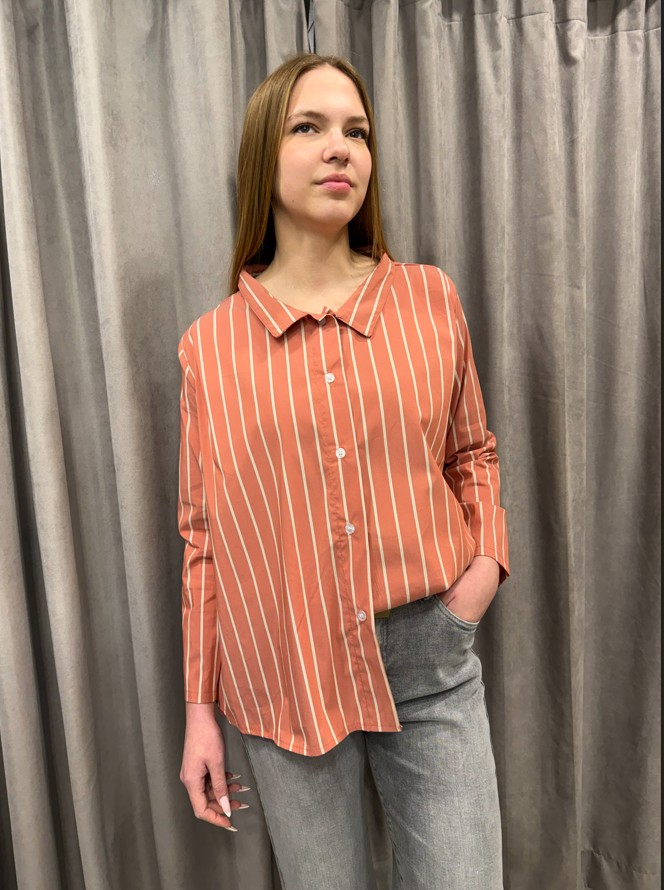 Ριγέ πουκάμισο μακρυμάνικο