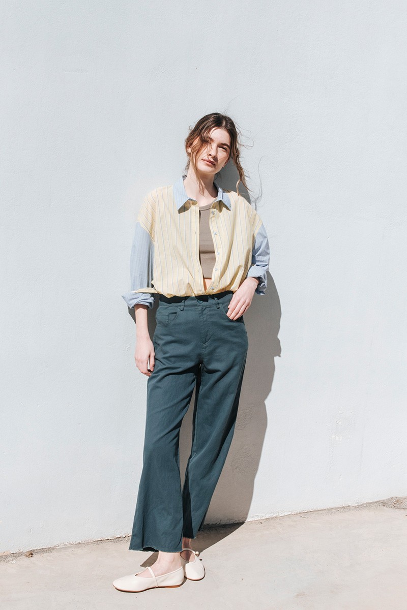 Βαμβακερό παντελόνι πεντάτσεπο Badila