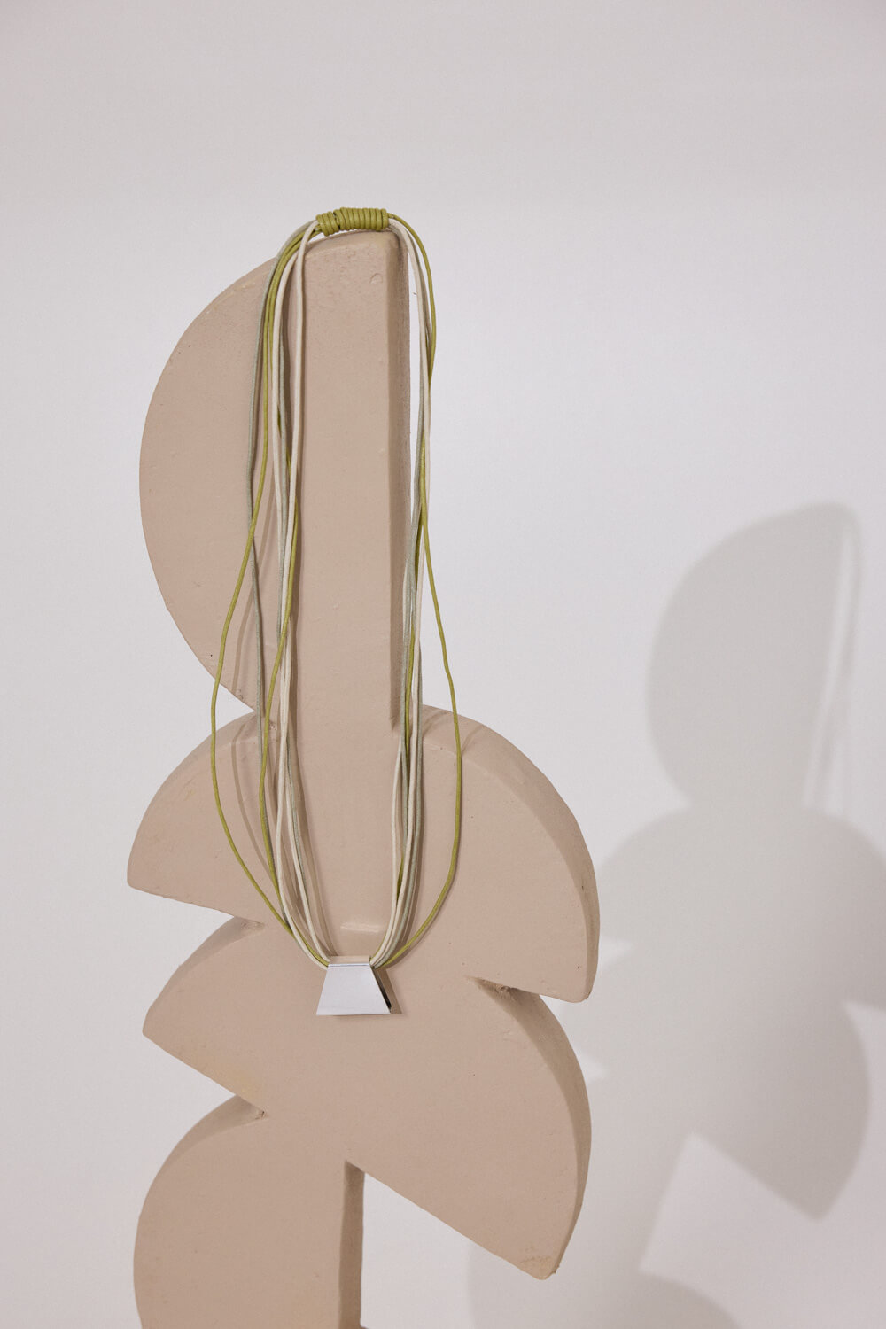 Μακρύ κολιέ χειροποίητο Namaste