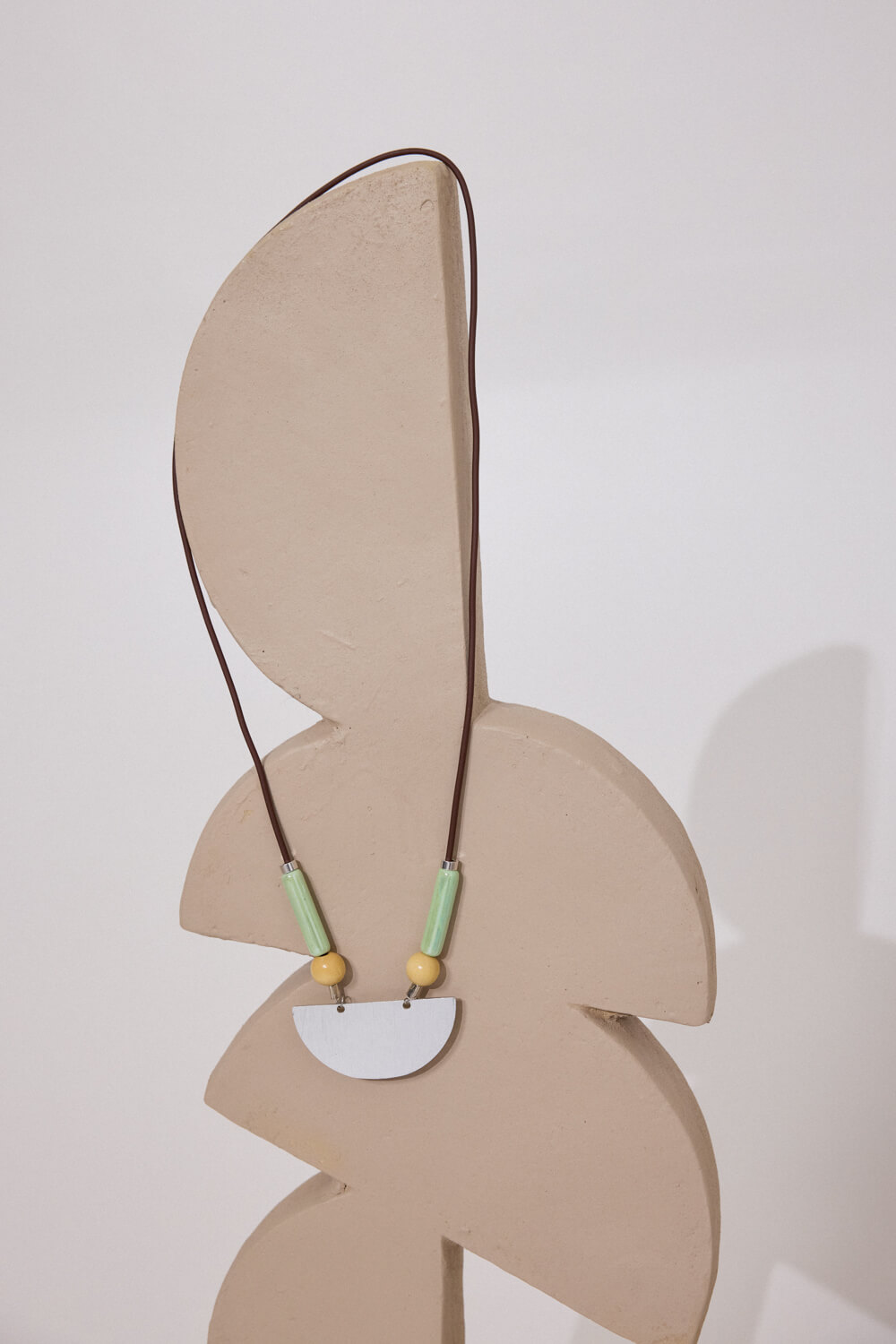 Μακρύ κολιέ χειροποίητο Namaste