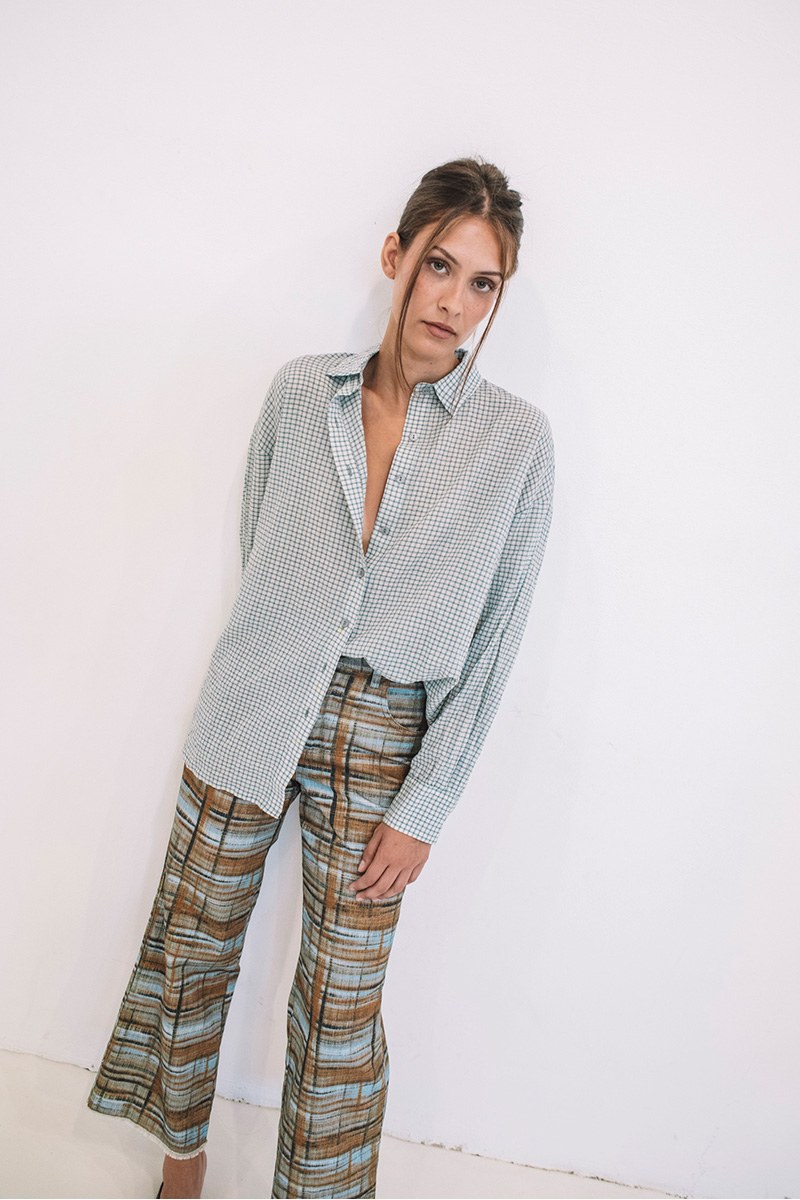 Καρό πουκάμισο oversized Badila